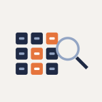 Shadow IT: a magnifying glass over business apps, with unapproved tools highlighted